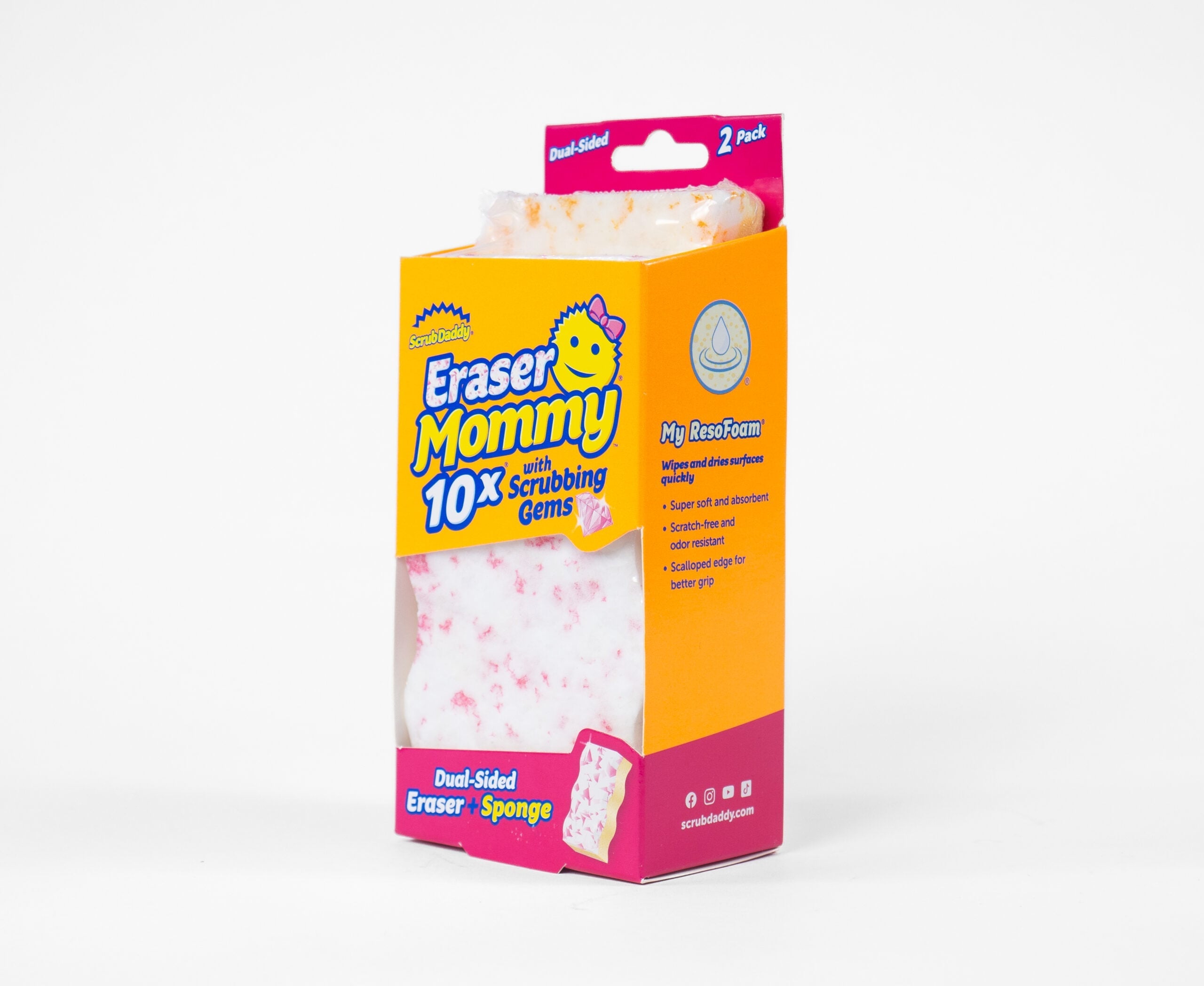 Scrub Daddy Eraser Mommy 10x with Scrubbing Gems | scrubdaddy Selection | Scrubdaddystart 3912 - Image 4